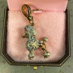 Rare Juicy Couture retired poodle charm YJRU1360 new in box